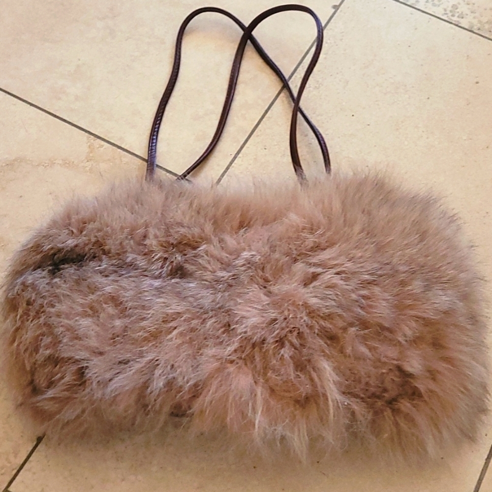 Vintage Paola de lungo fur bag